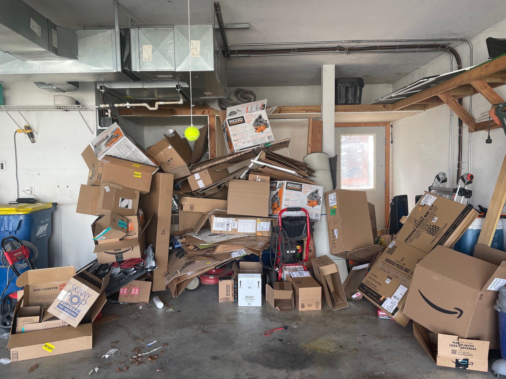 Nomading: T-Minus 61 Weeks. Garage Clean Out Update