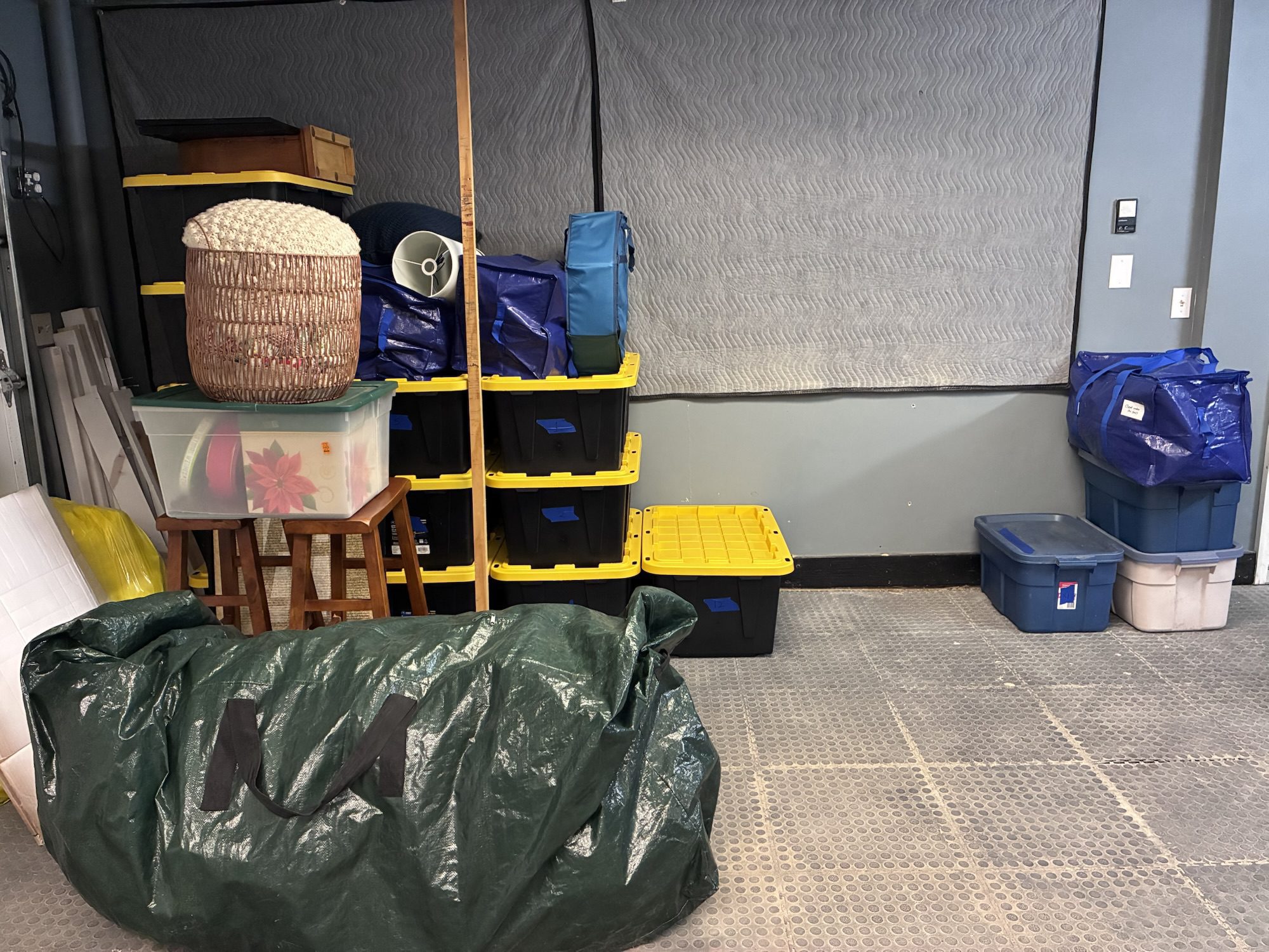 T-Minus 18 Weeks: Putting that extra garage to good use